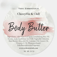 Load image into Gallery viewer, CherryFlix &amp; Chill 8oz body butter